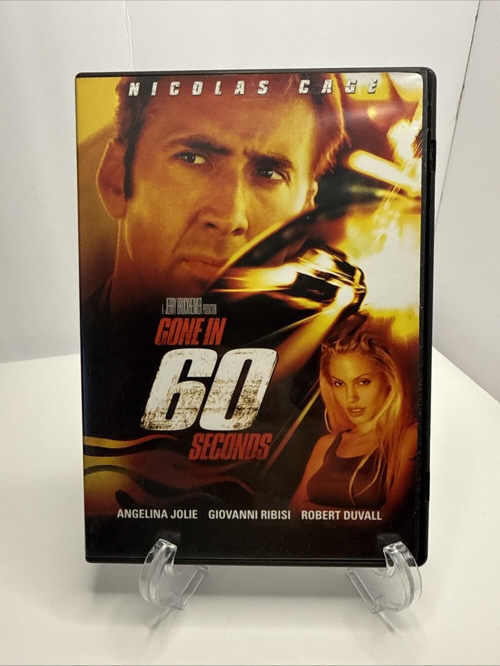Gone in 60 Seconds DVD, Giovanni Ribisi, Robert Duvall, Angelina Jolie, Cage